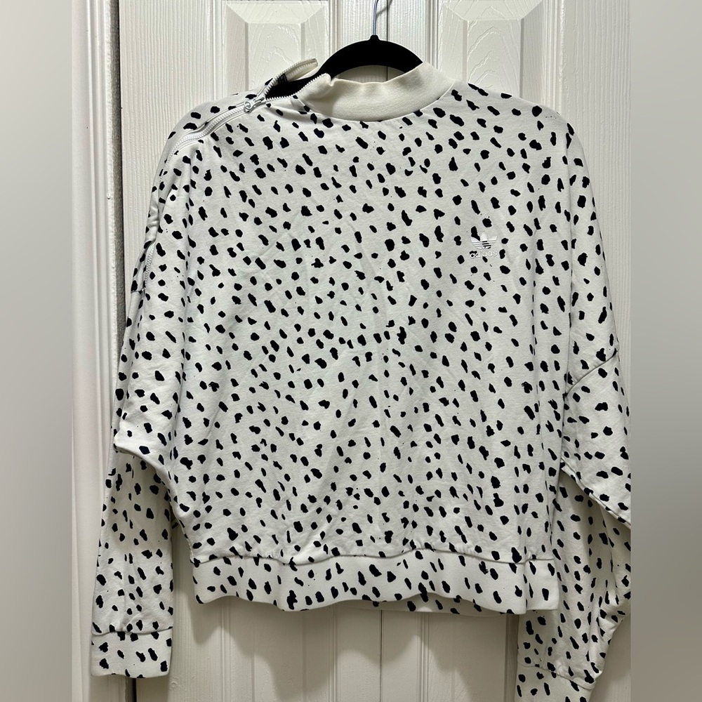 Adidas‎ White and Black Logo Tee